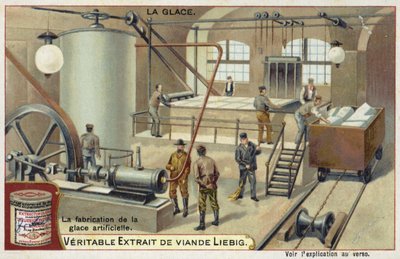 Fabrication de glace artificielle - European School